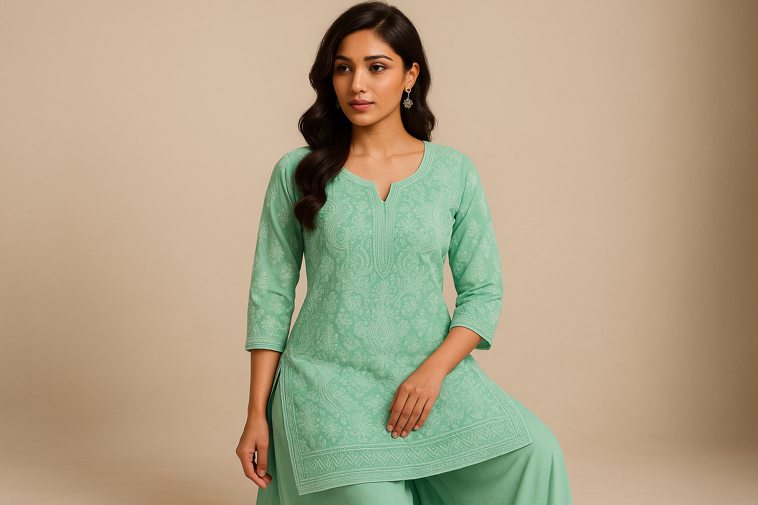 Chikankari Kurti Sets