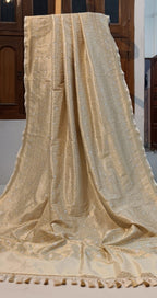 Heavy Banaras Khadi Georgette Duppatta (Pre-order)