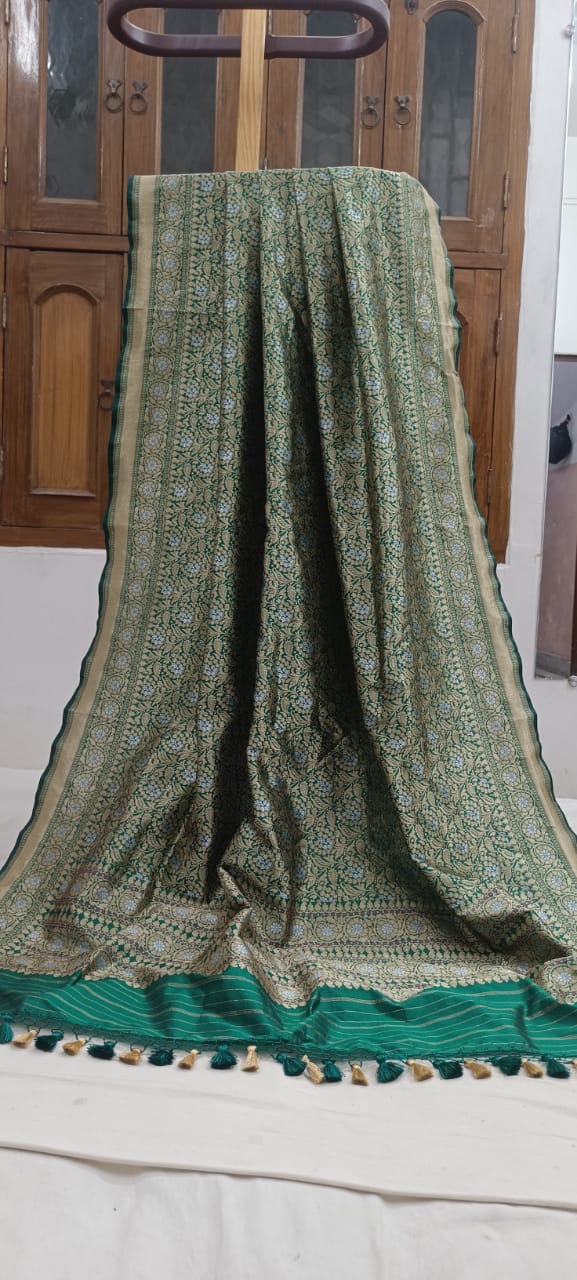 Heavy Banaras Khadi Georgette Duppatta (Pre-order)