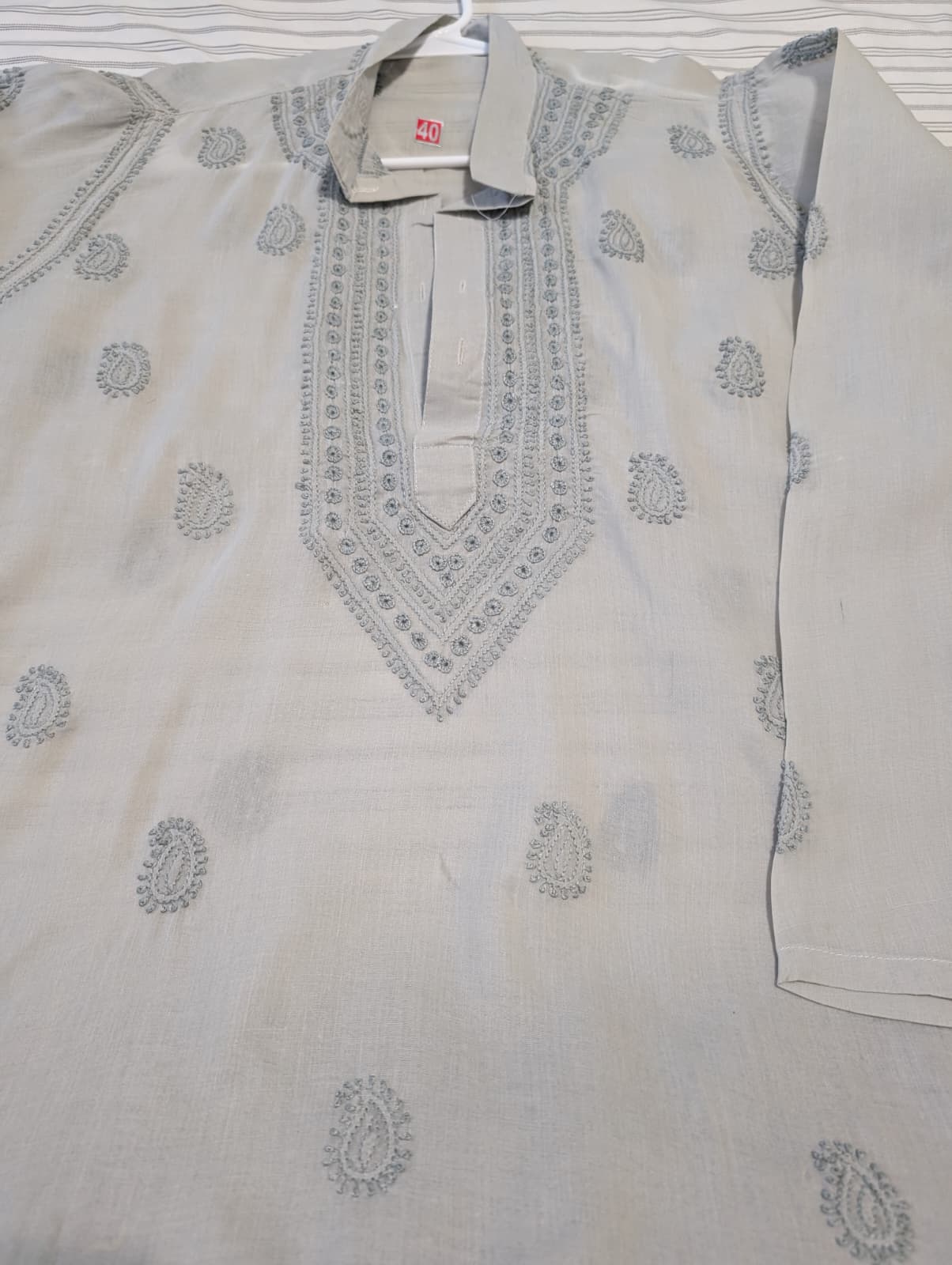 Cotton Gents Chikankari Kurta