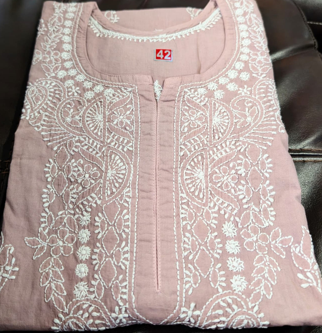 Cotton Kashmiri Gala Kurti