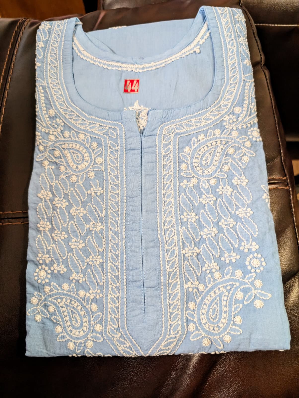 Cotton Kashmiri Gala Kurti