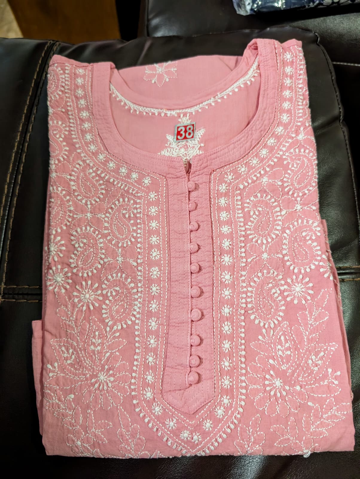 Cotton Kashmiri Gala Kurti