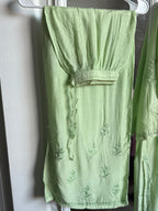 Muslin Chikankari Kurti with Matching Palazzo