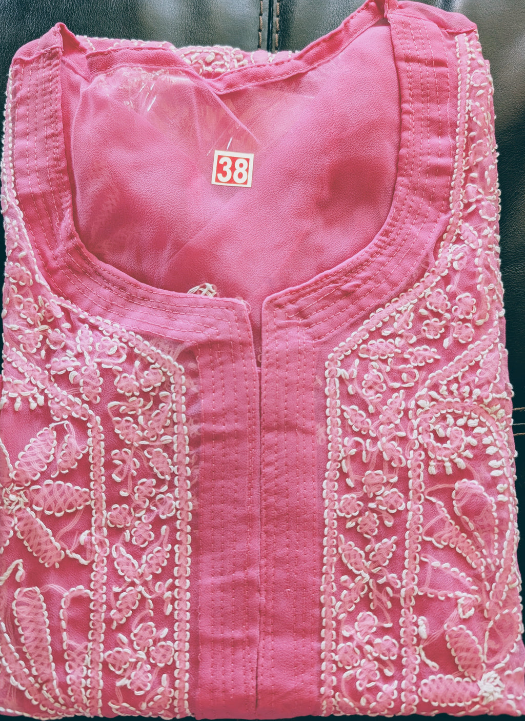 Georgette Chikankari Kurti with Shameez