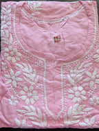 Short Modal Chikankari Kurti XXL