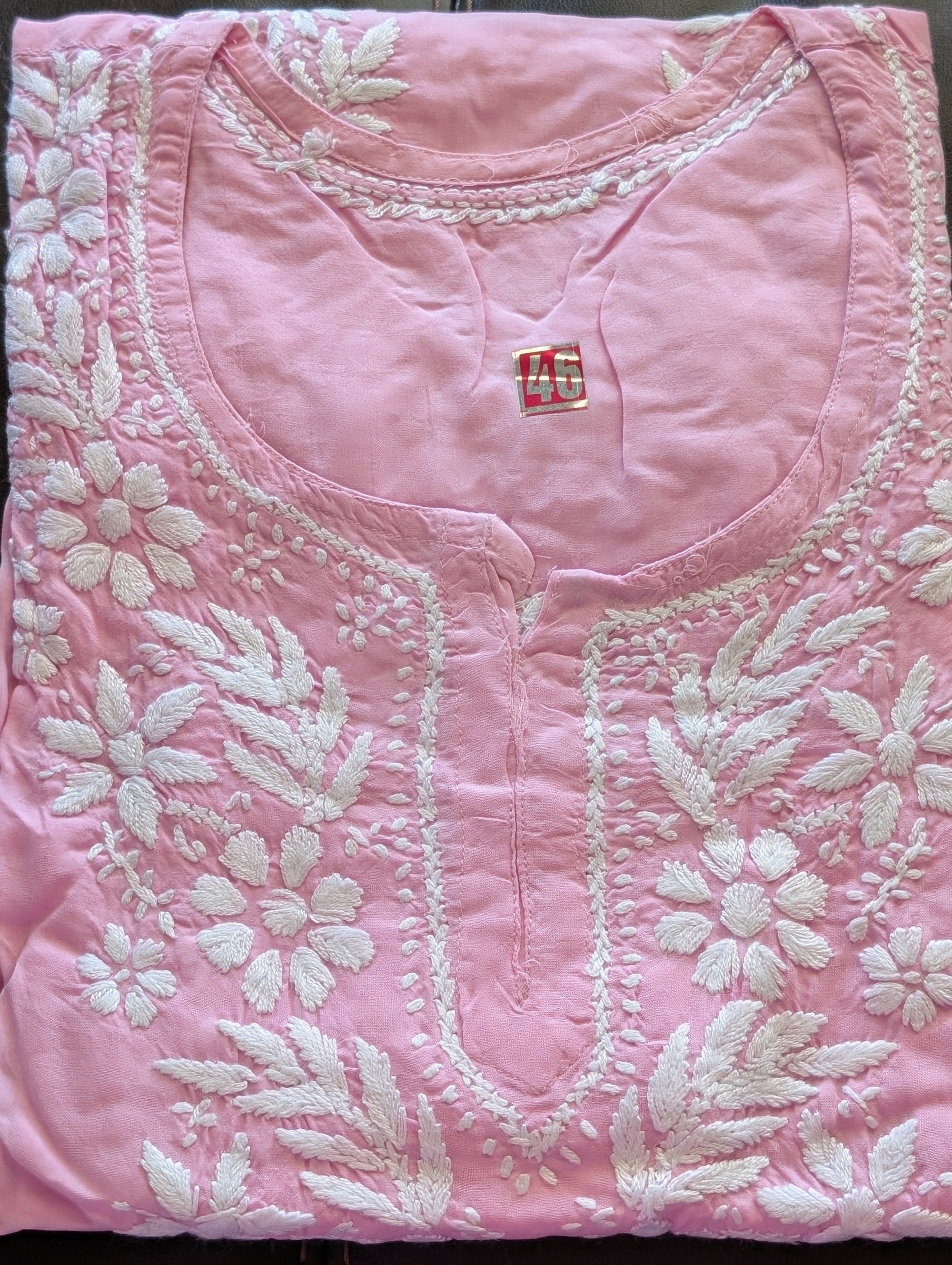 Short Modal Chikankari Kurti XXL