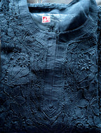 Georgette  jaal Chikankari Kurti with Shameez