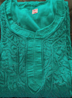 Beautiful Georgette Chikankari Kurti with Shameez