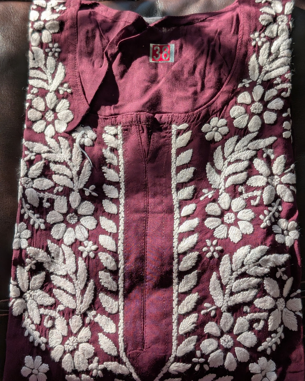 Modal Chikankari Long Kurtis in Vibrant Colors
