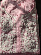 Modal Chikankari Long Kurtis in Vibrant Colors