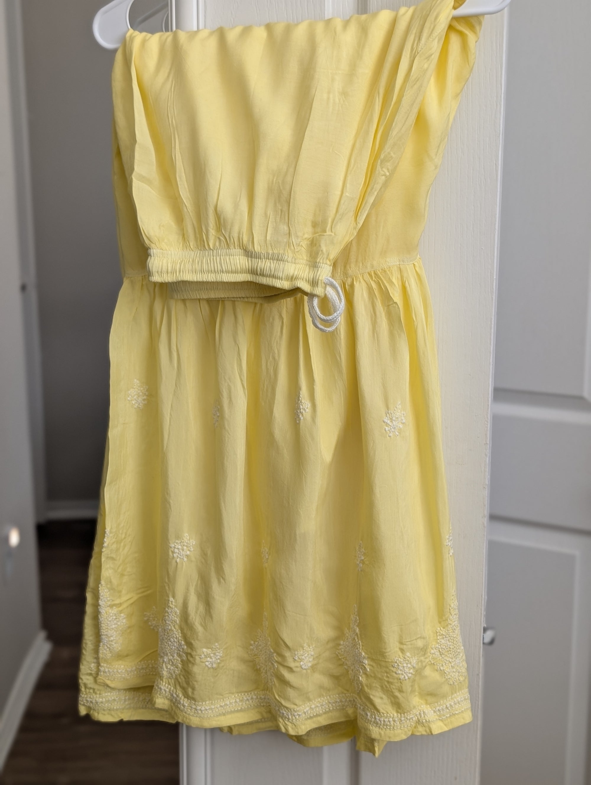 Chanderi Chikankari Sharara and Dupatta Set