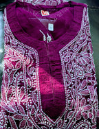 Georgette Chikankari Kurti with Shameez