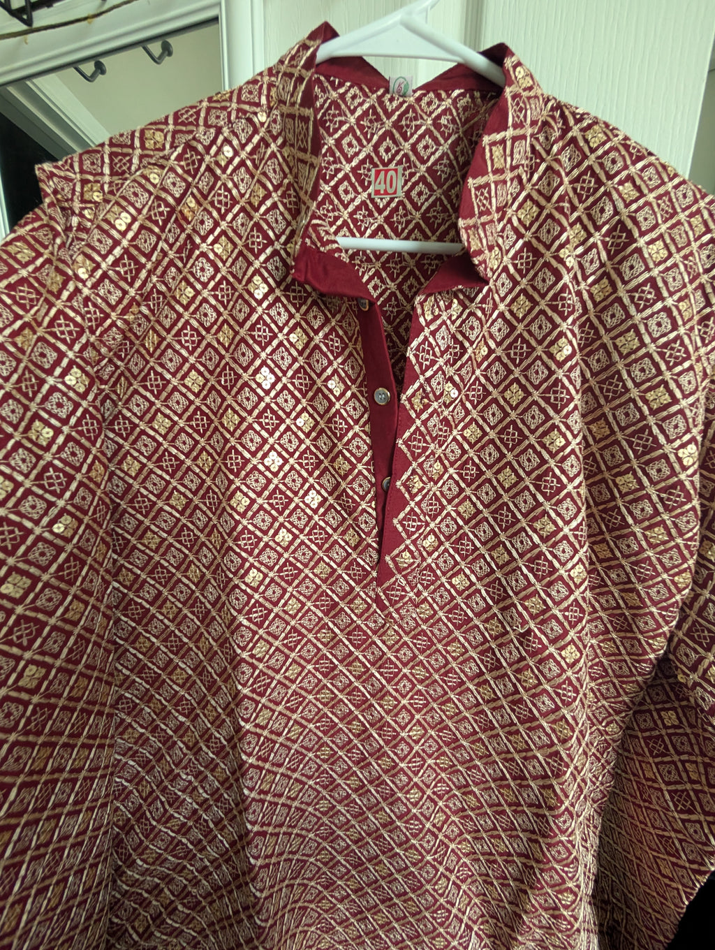 Men's Sequence kurti