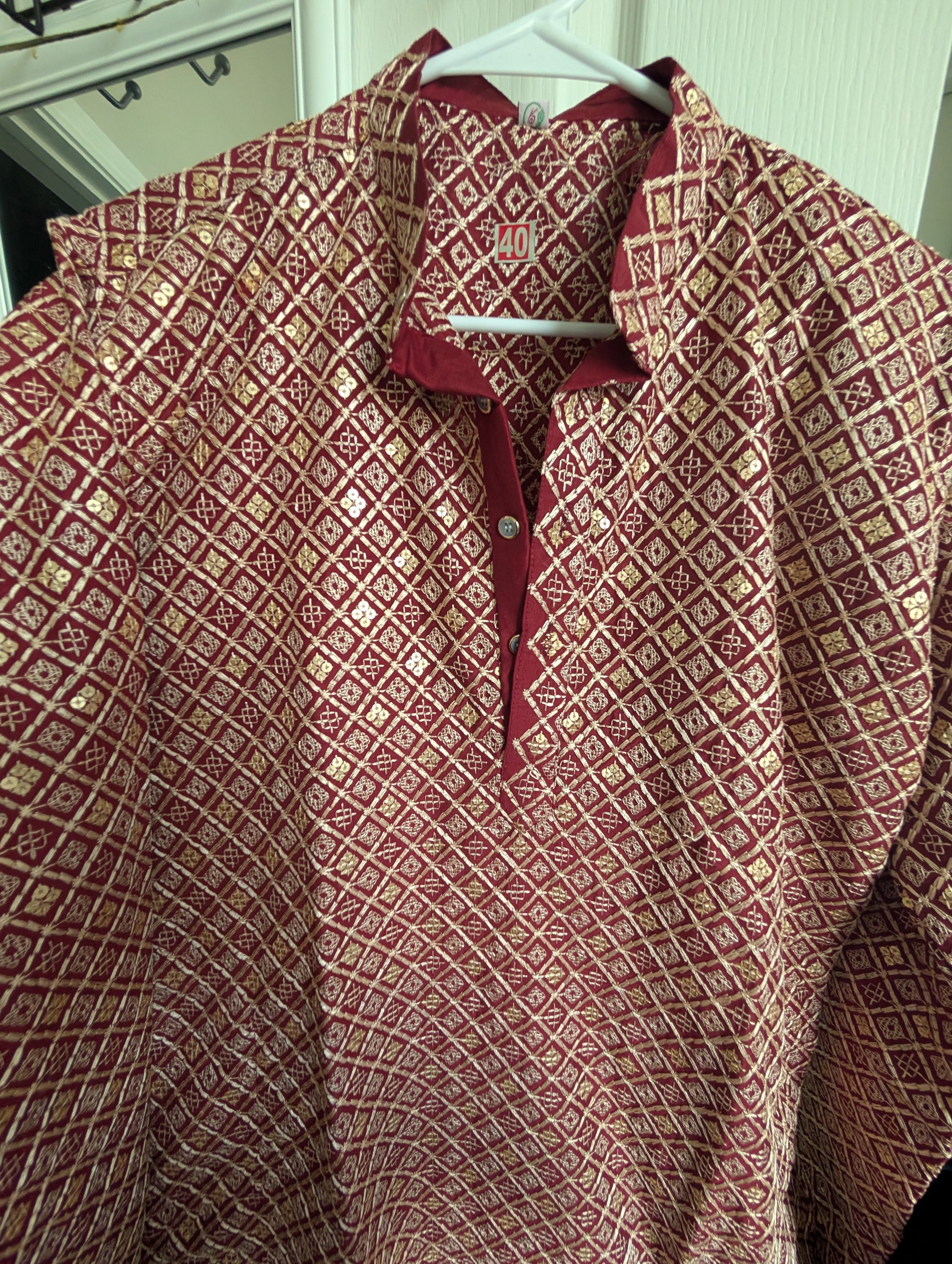 Men's Sequence kurti