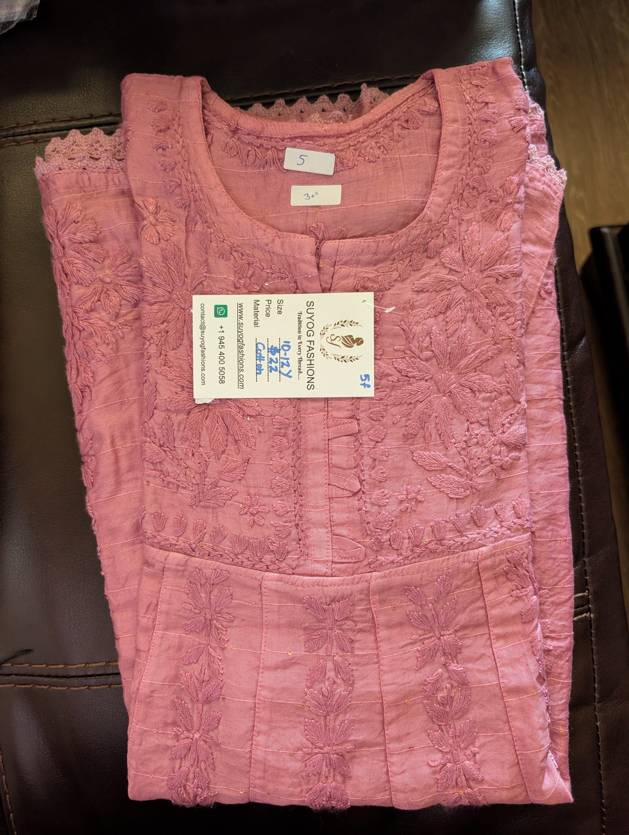 Little girls kurti 6-7Y