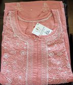 Chanderi Chikankari Kurti