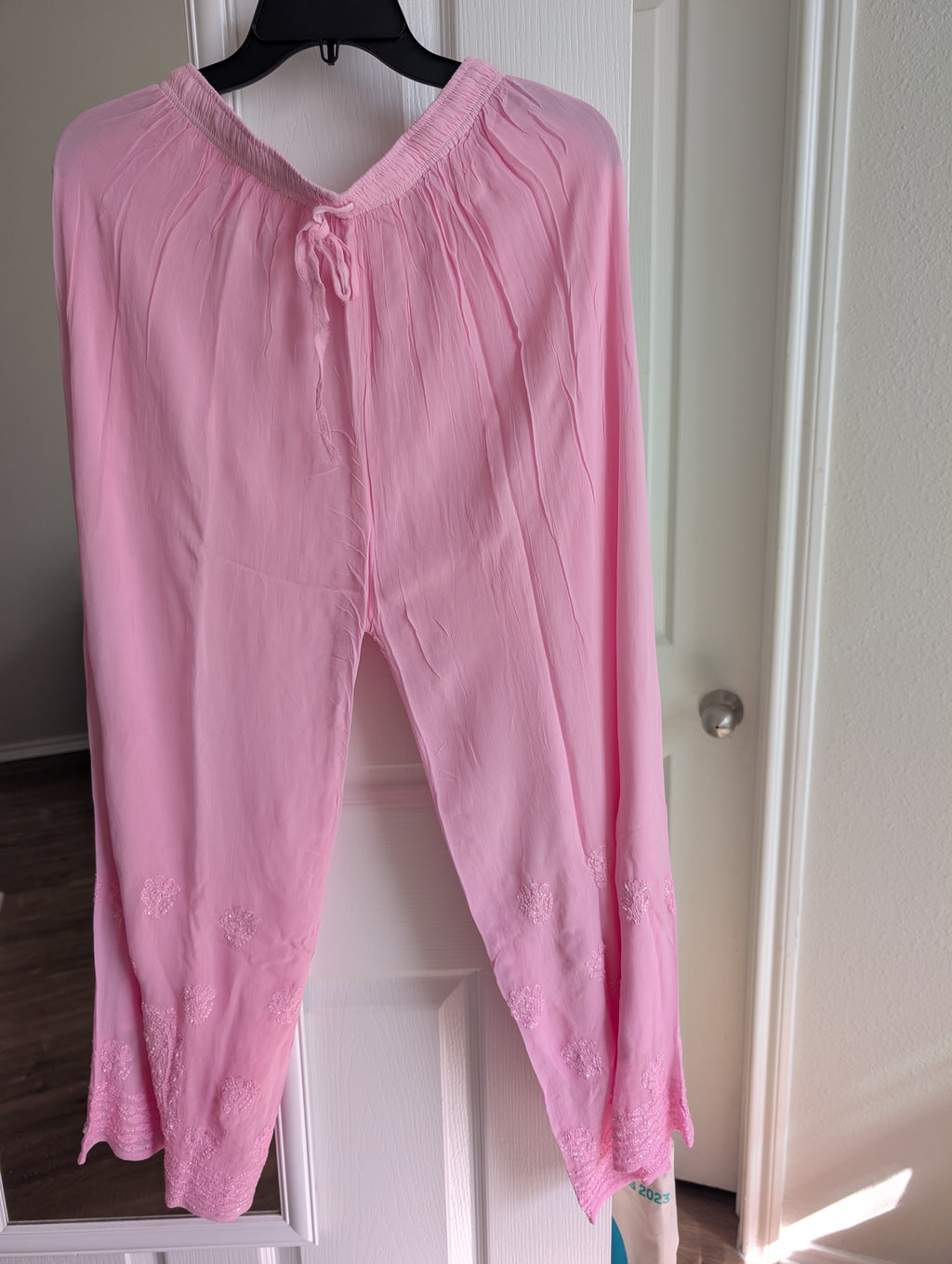 Viscose Chikankari Kurti with Palazzo