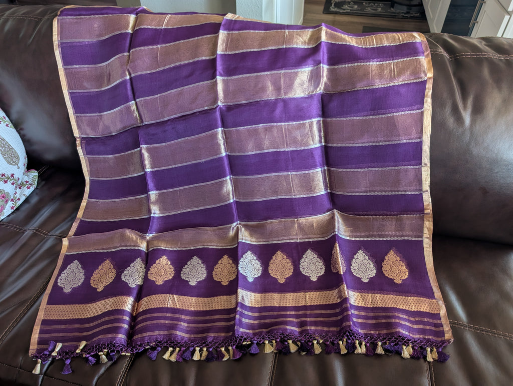Tissue Banarasi duppattas