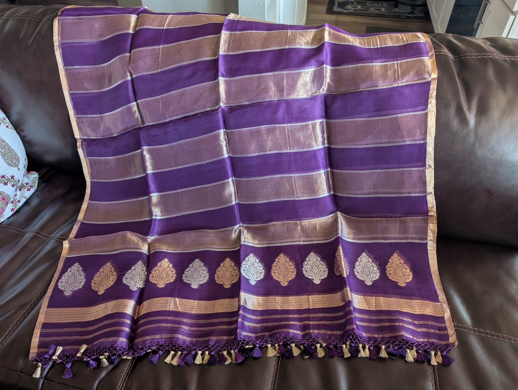 Tissue Banarasi duppattas