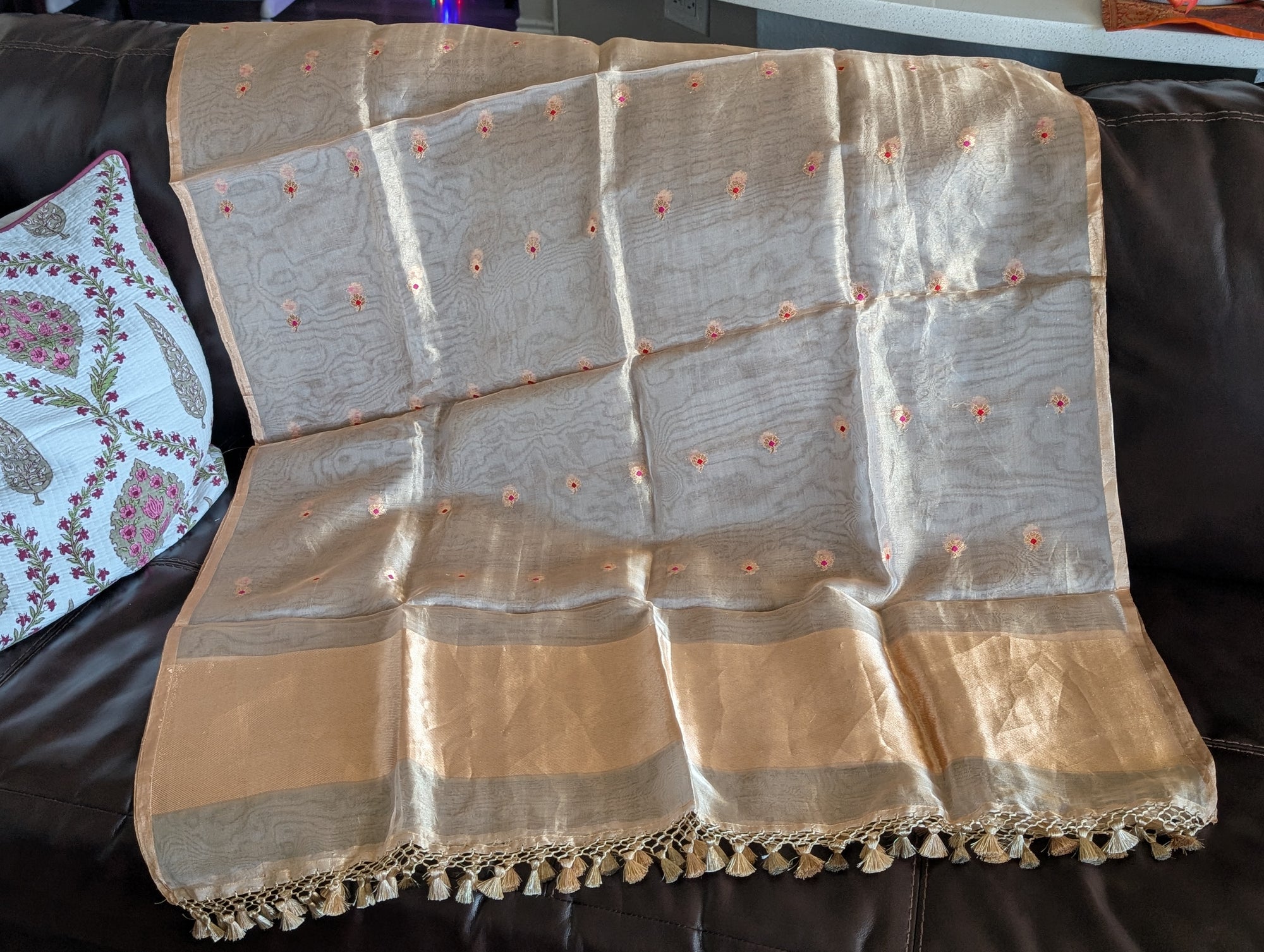 Tissue Banarasi duppattas