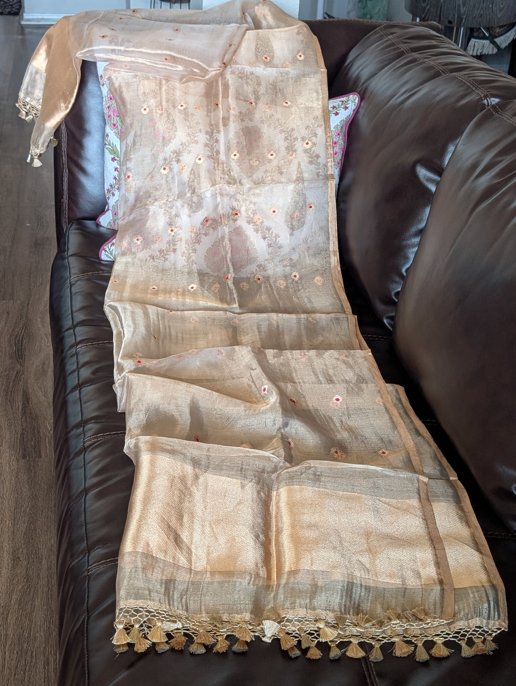 Tissue Banarasi duppattas