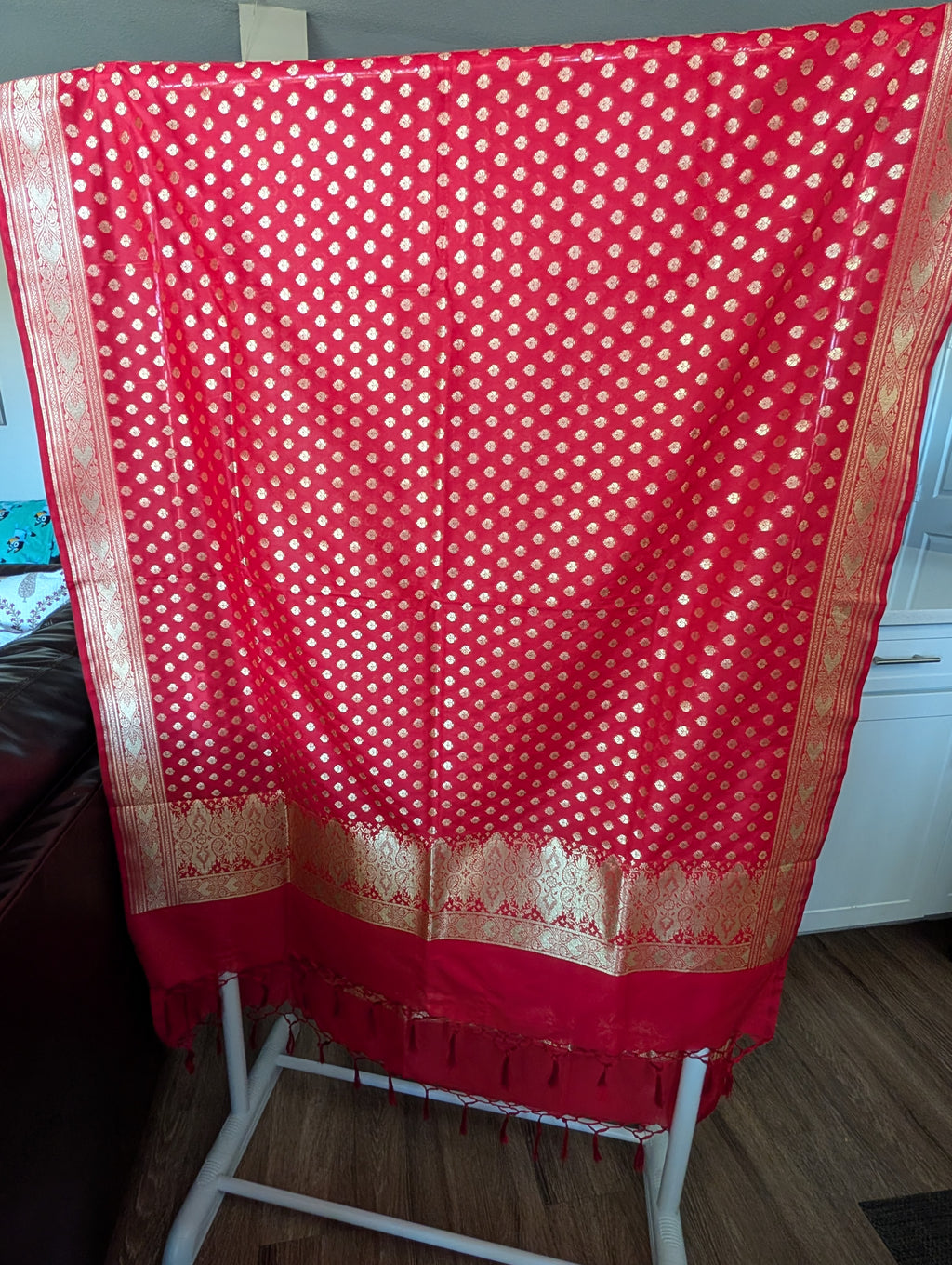 Banarasi semi katan duppattas