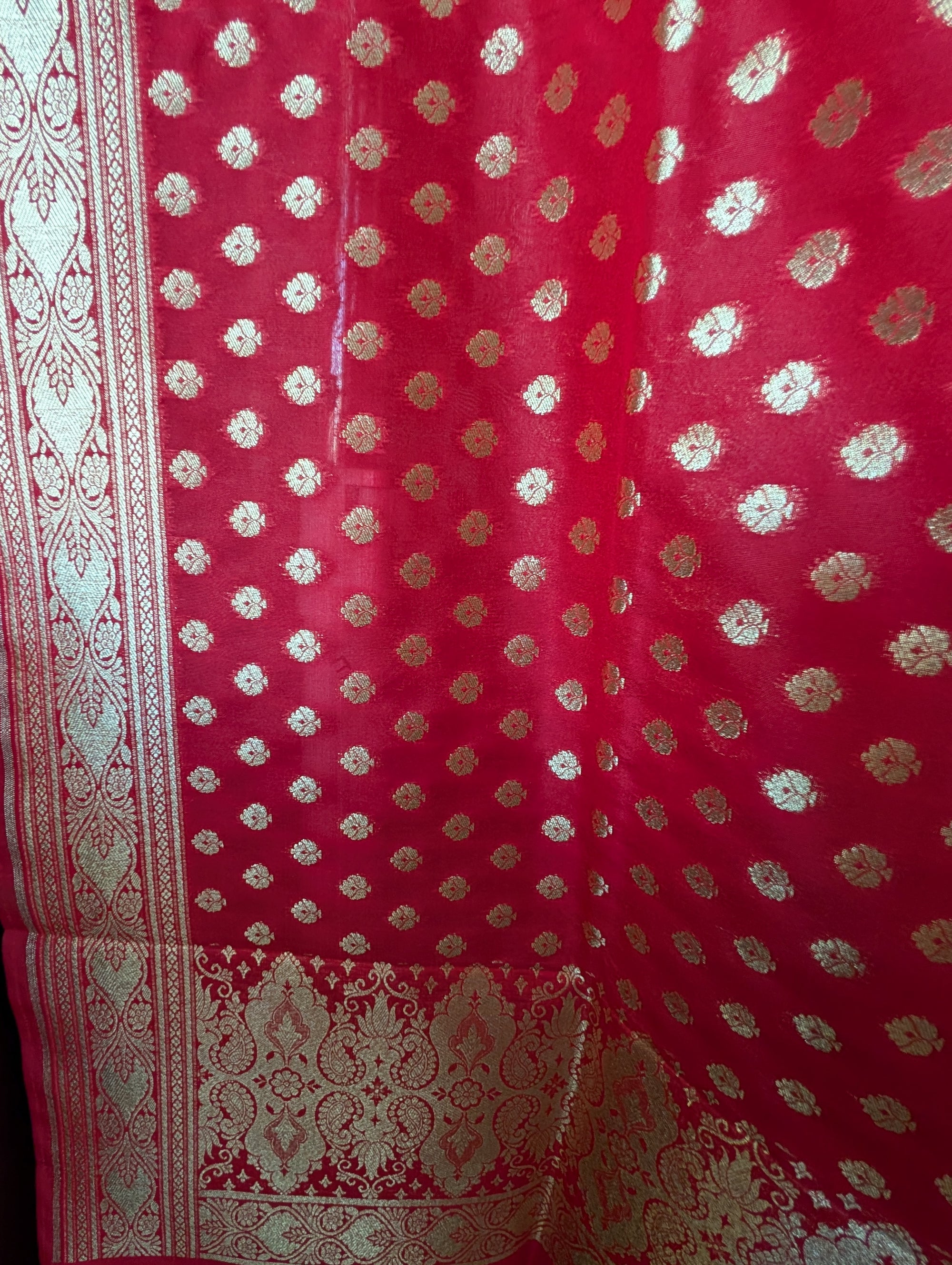 Banarasi semi katan duppattas