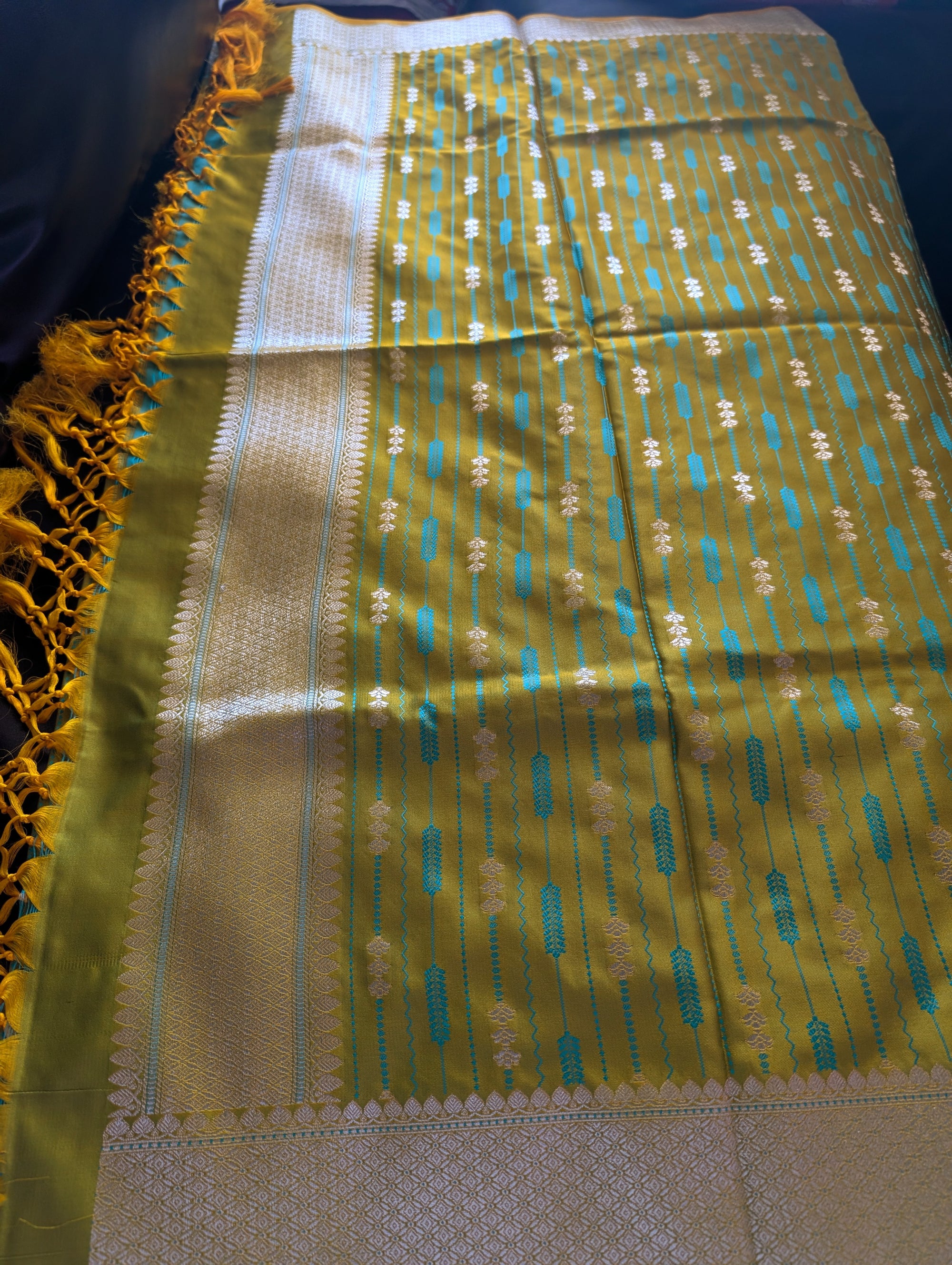 Semi Katan Banarasi Duppattas