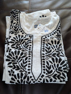 Rayon Chikankari Kurti with Palazzo