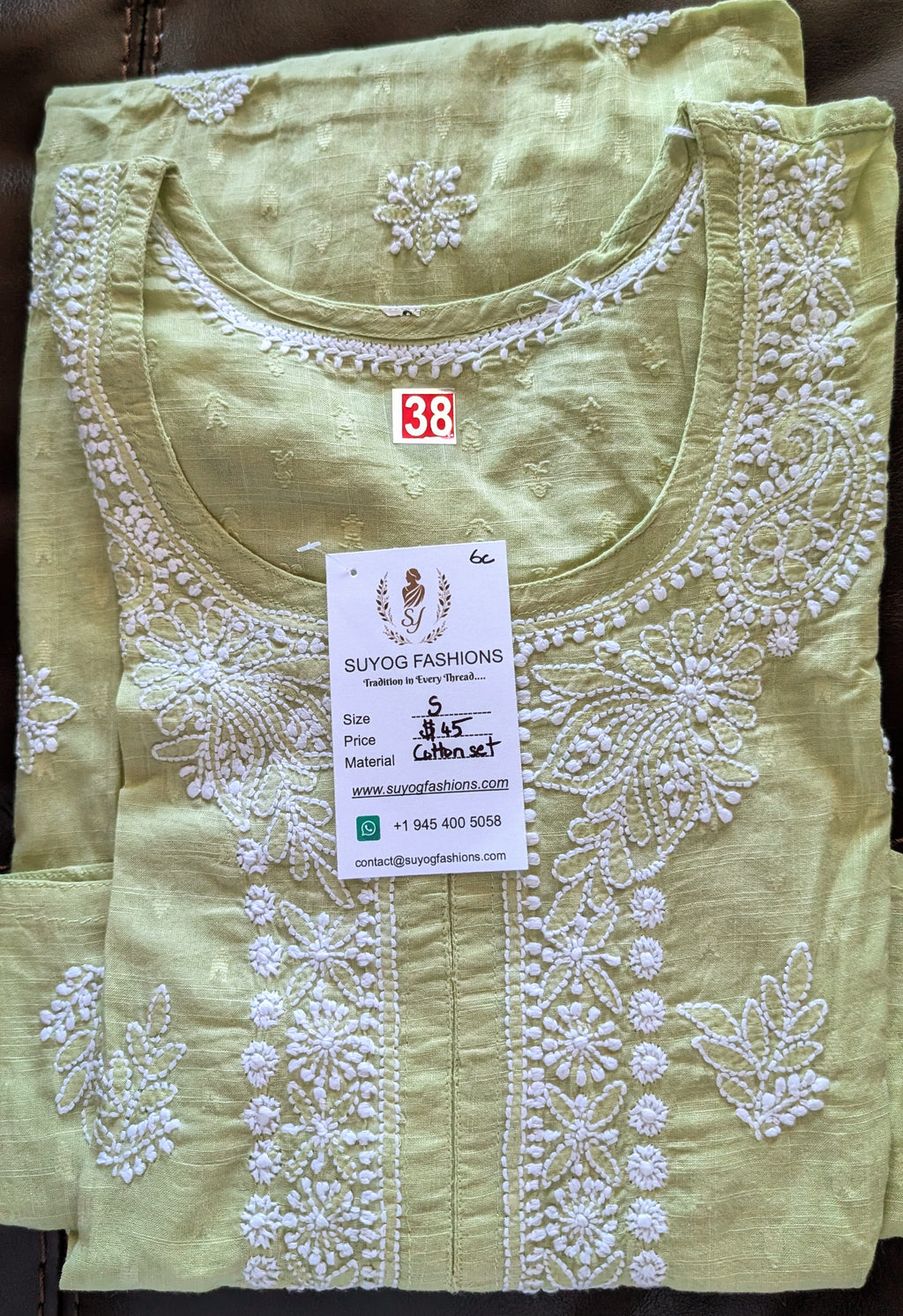 Cotton Chikankari Set