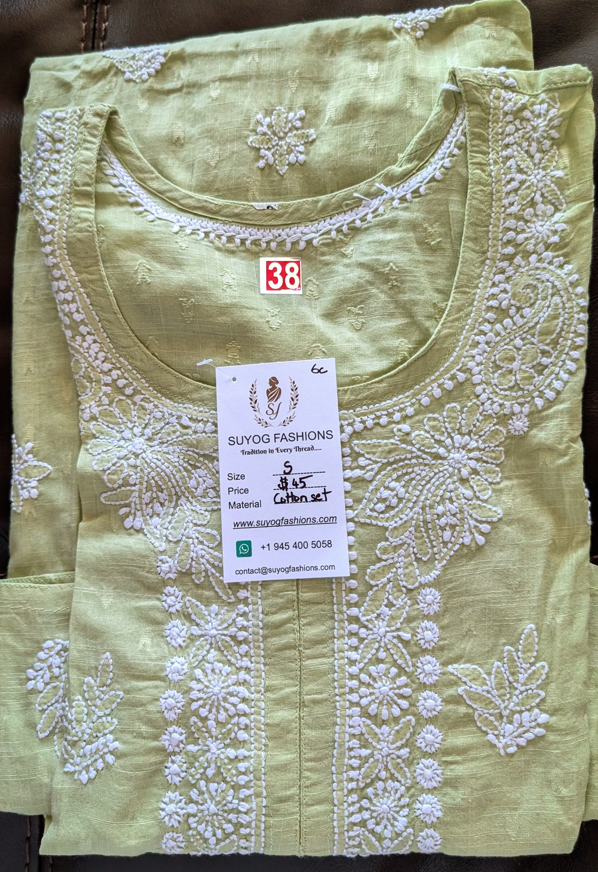 Cotton Chikankari Set