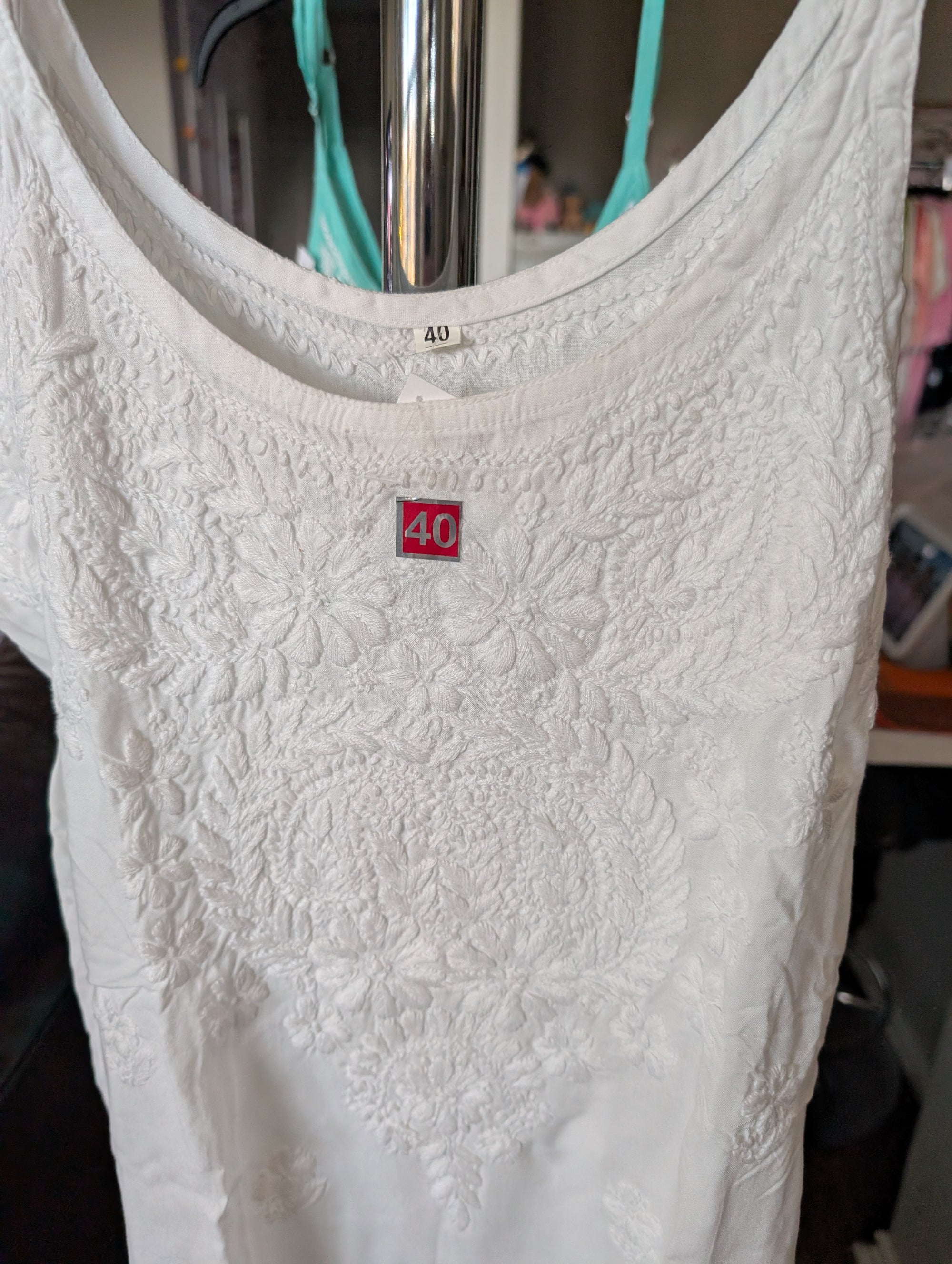 Spaghetti Cotton Short Top