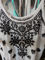 Cotton Spaghetti Kurti Dhoti set