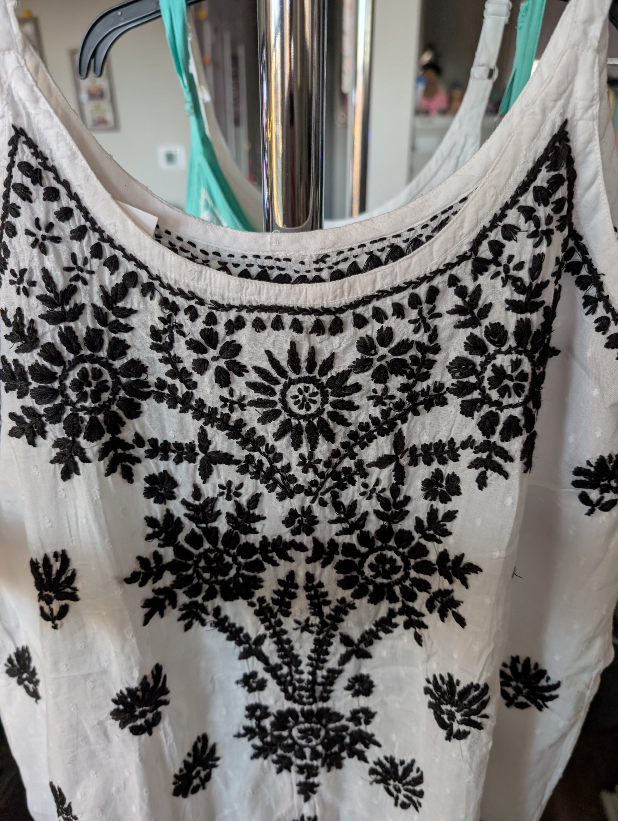 Cotton Spaghetti Kurti Dhoti set