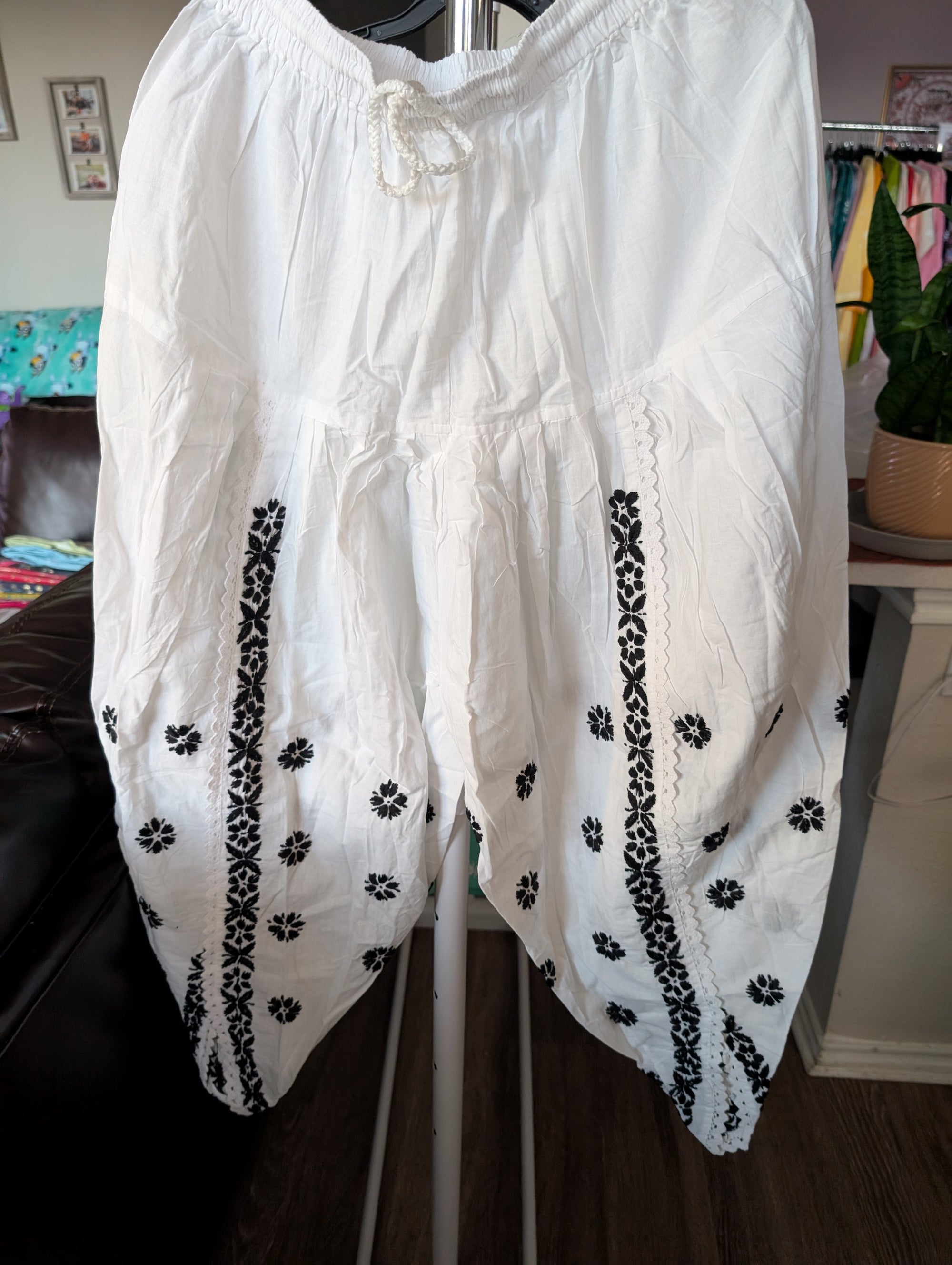 Cotton Spaghetti Kurti Dhoti set