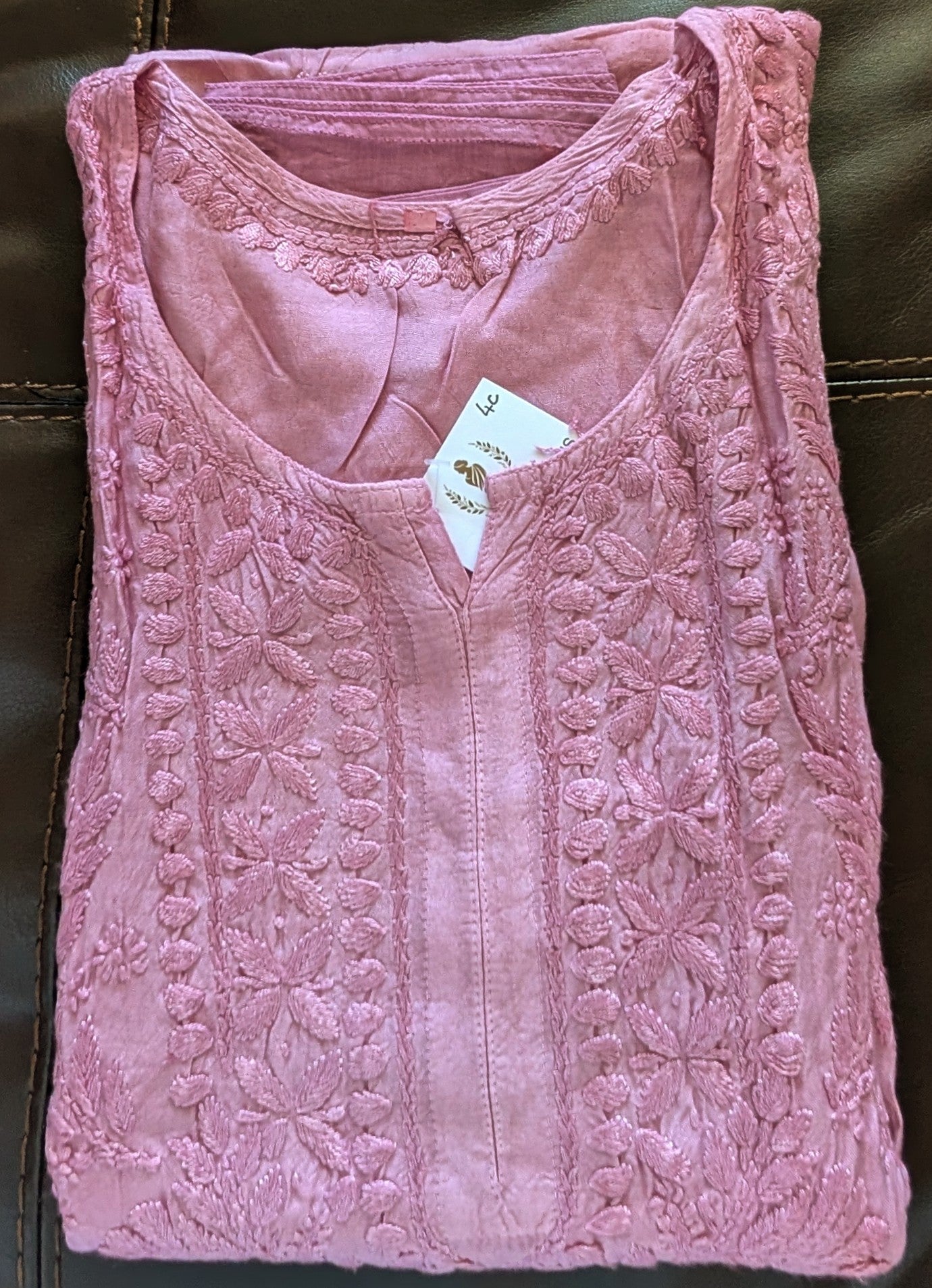 Muslin kurti with shameez