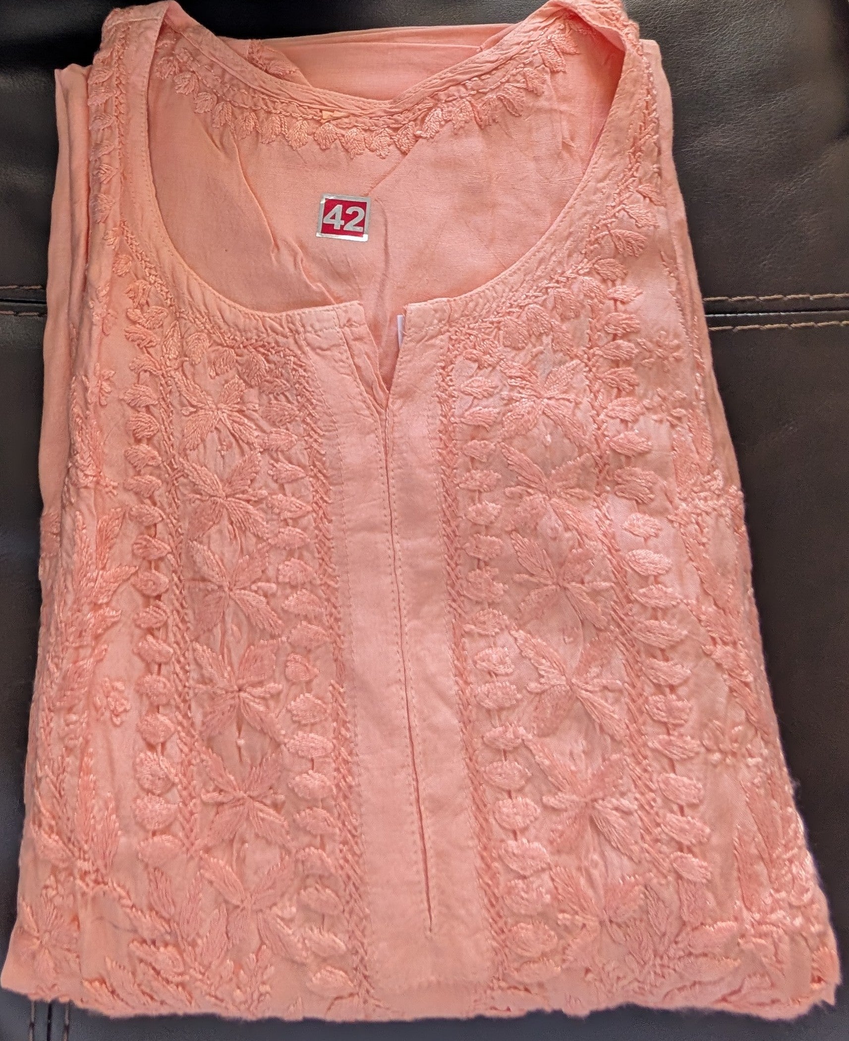 Muslin kurti with shameez