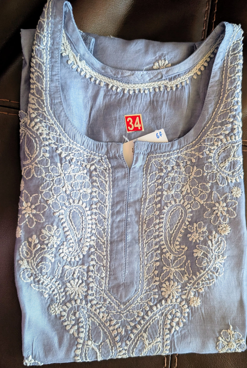 Sleeveless Chanderi Short Top Teen