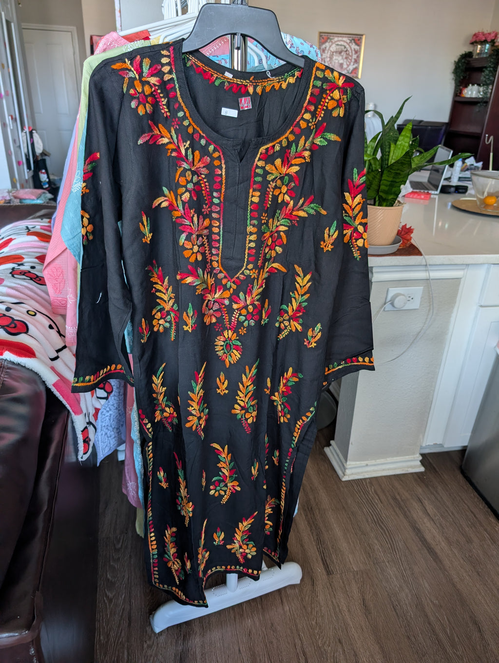 Modal Chikankari Long Kurtis in Vibrant Colors