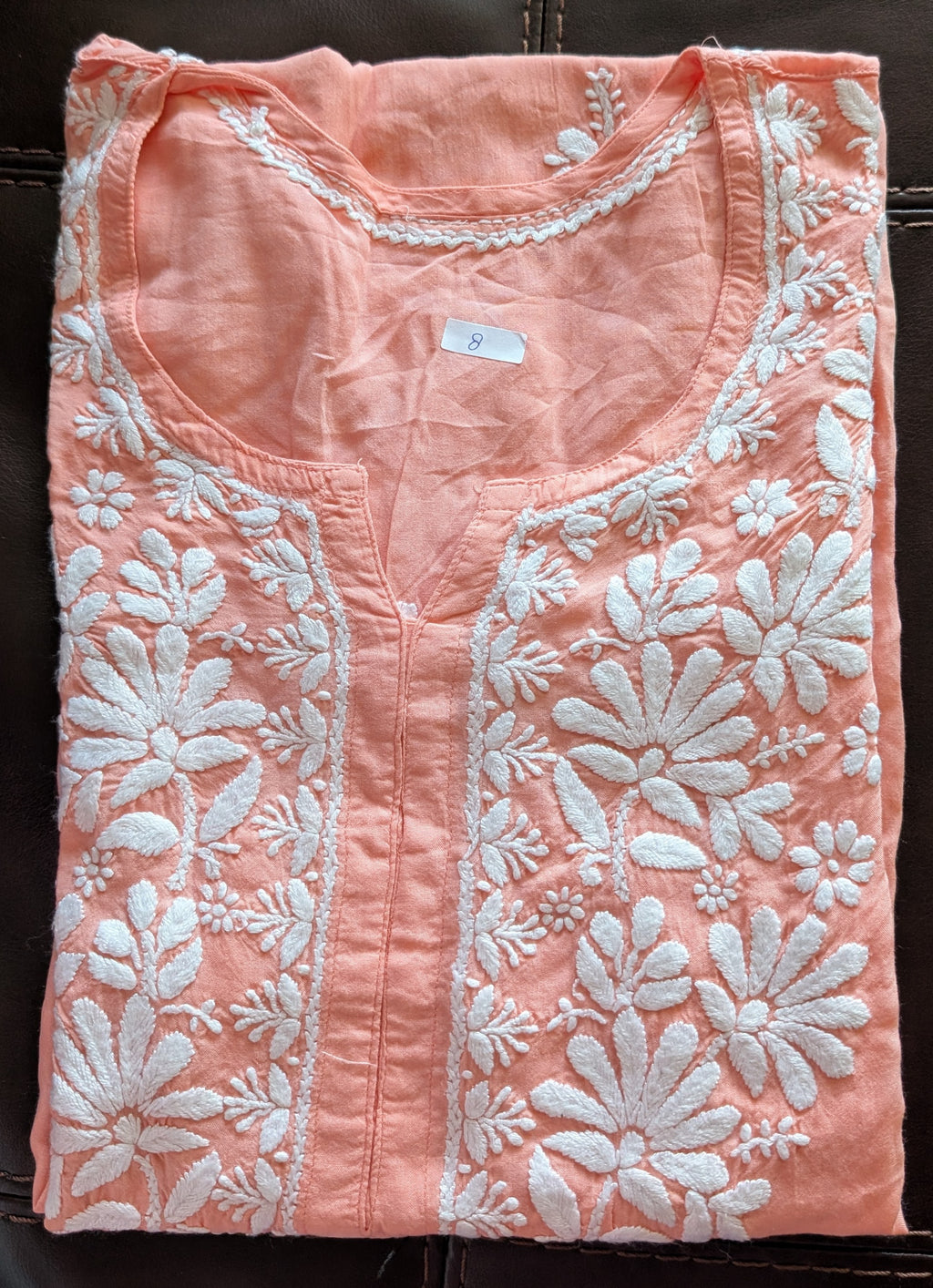 Modal Chikankari Long Kurtis in Vibrant Colors