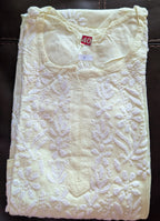 Modal Chikankari Long Kurtis in Vibrant Colors