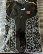 Georgette Chikankari Kurti with Shameez and silk thread