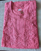 Chanderi Short Top Full Sleeves