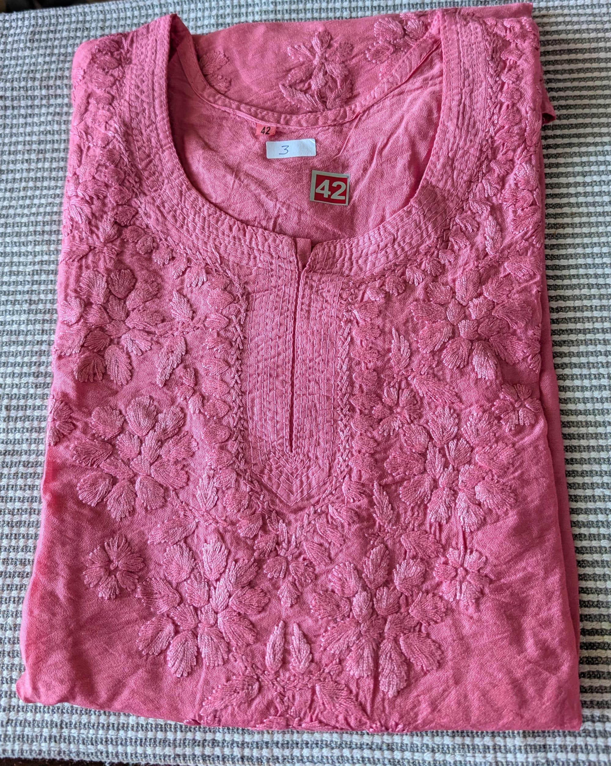 Chanderi Short Top Full Sleeves