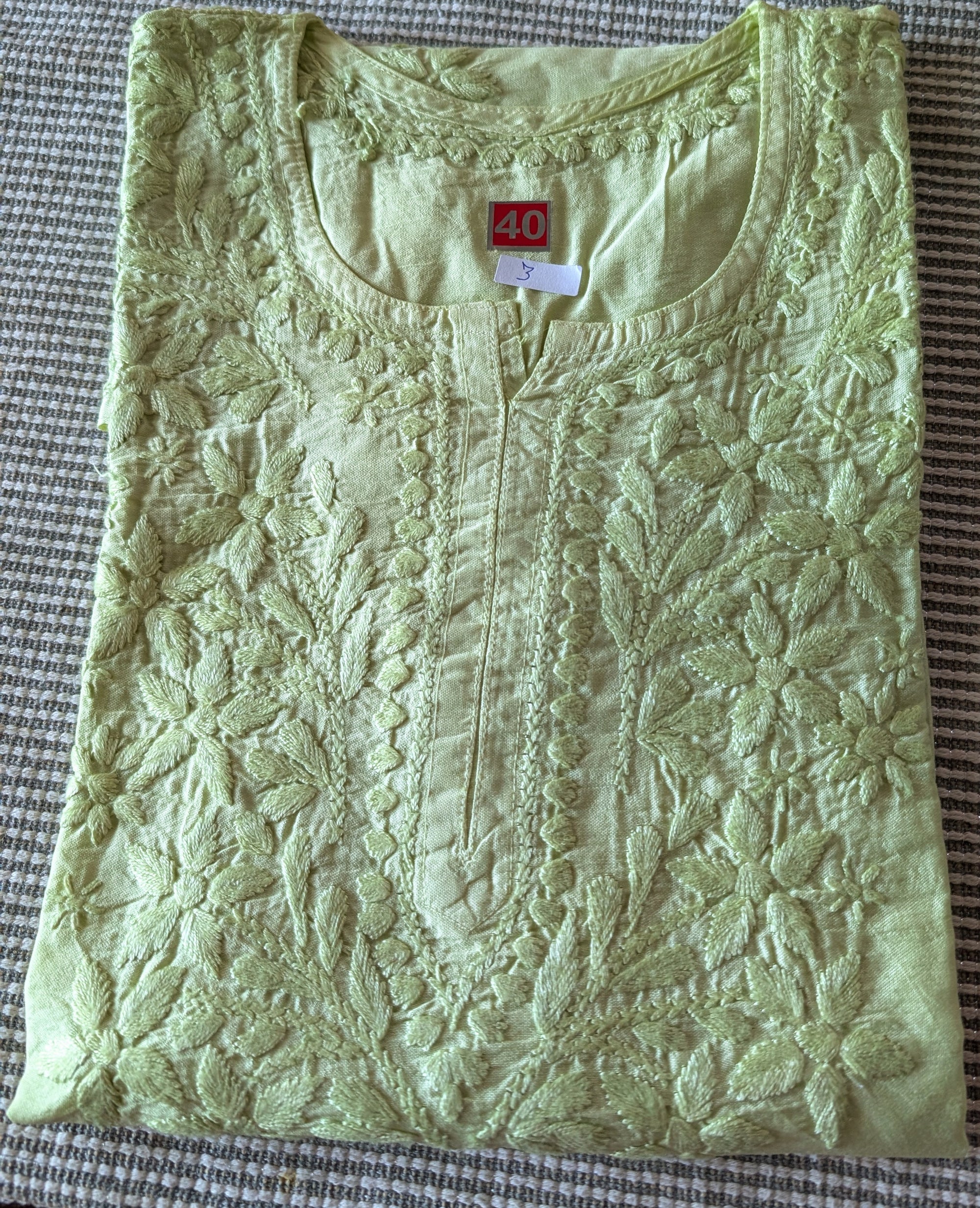 Chanderi Short Top Full Sleeves