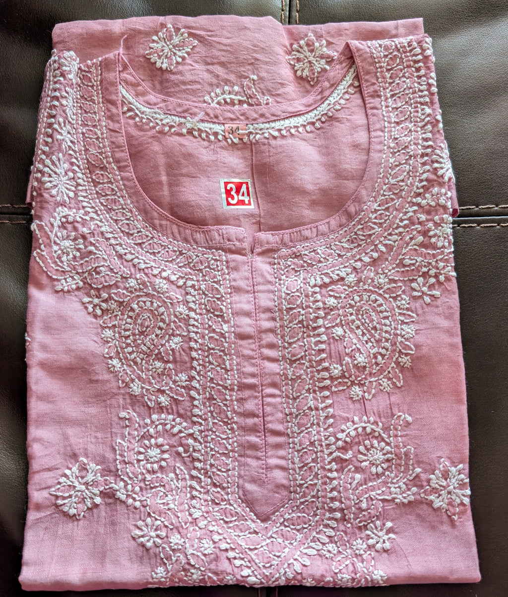 Sleeveless Chanderi Short Top Teen