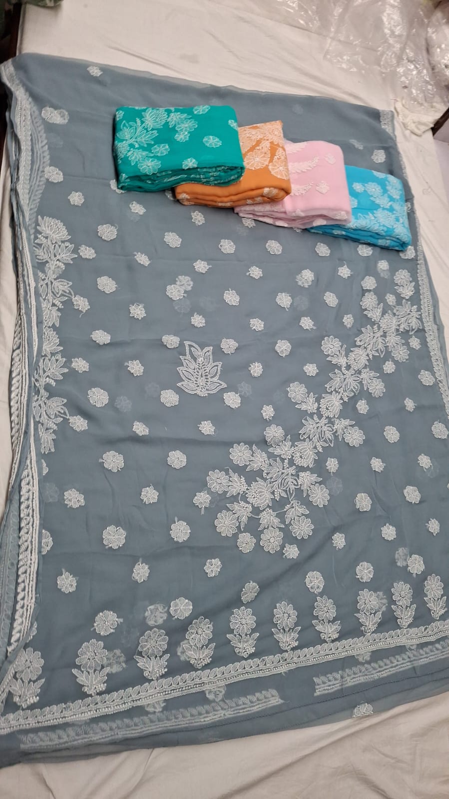 Chikankari sarees (Pre-order)
