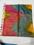 Multicolor Banarasi Hand Woven Stoles (Pre-order)