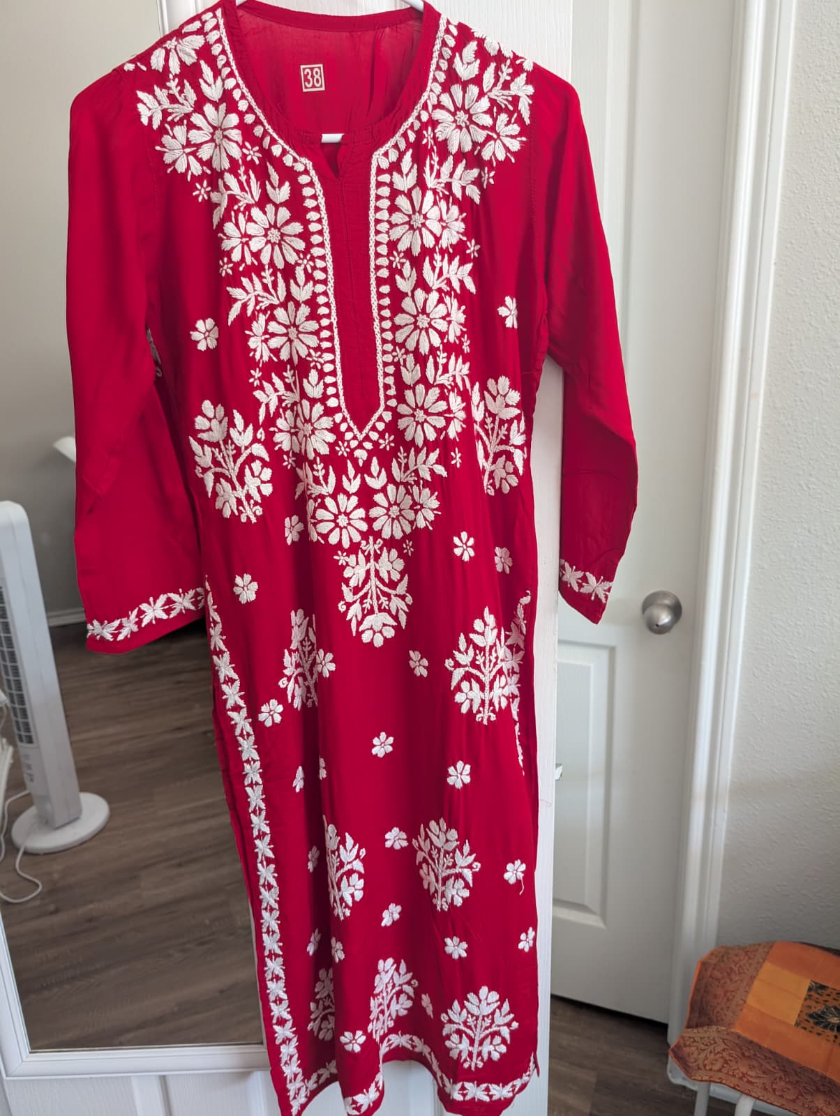 Modal Chikankari Long Kurtis in Vibrant Colors